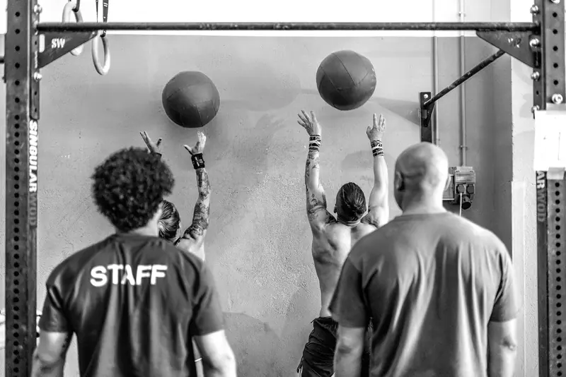 Clase de WOD con un entrenador del staff